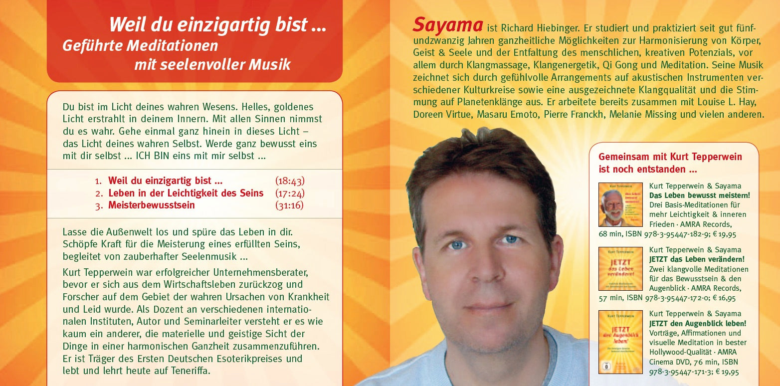 WEIL DU EINZIGARTIG BIST ...