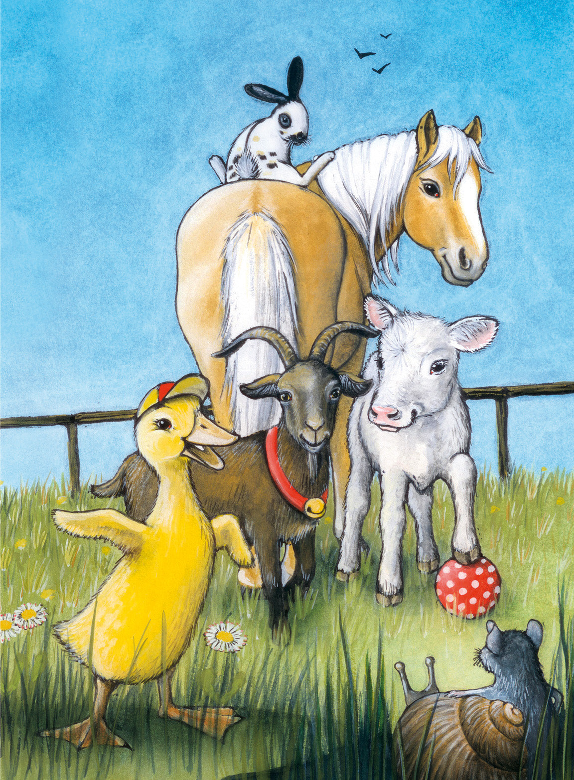 LULU UND DIE ENTE WILLY [wundervoll farbig illustriert!]