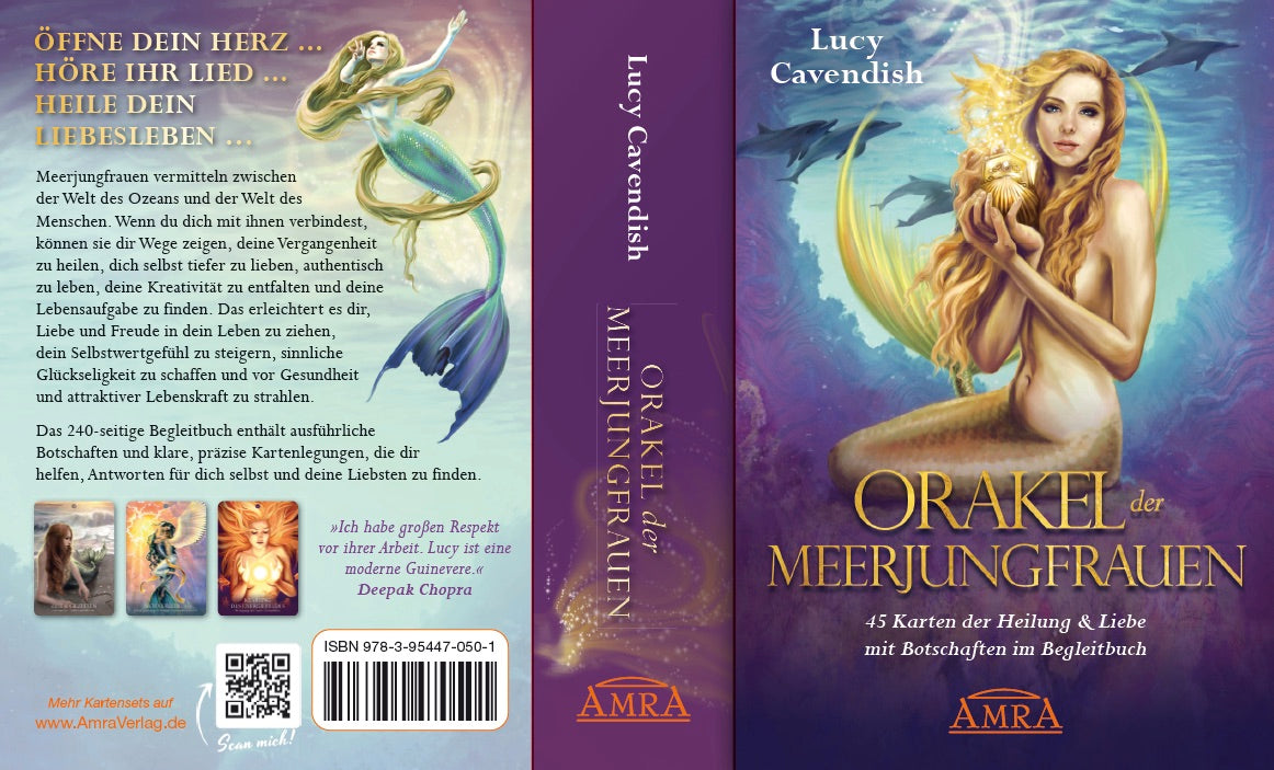 ORAKEL DER MEERJUNGFRAUEN [Kartenset mit 45 Karten & 240-Seiten-Begleitbuch]