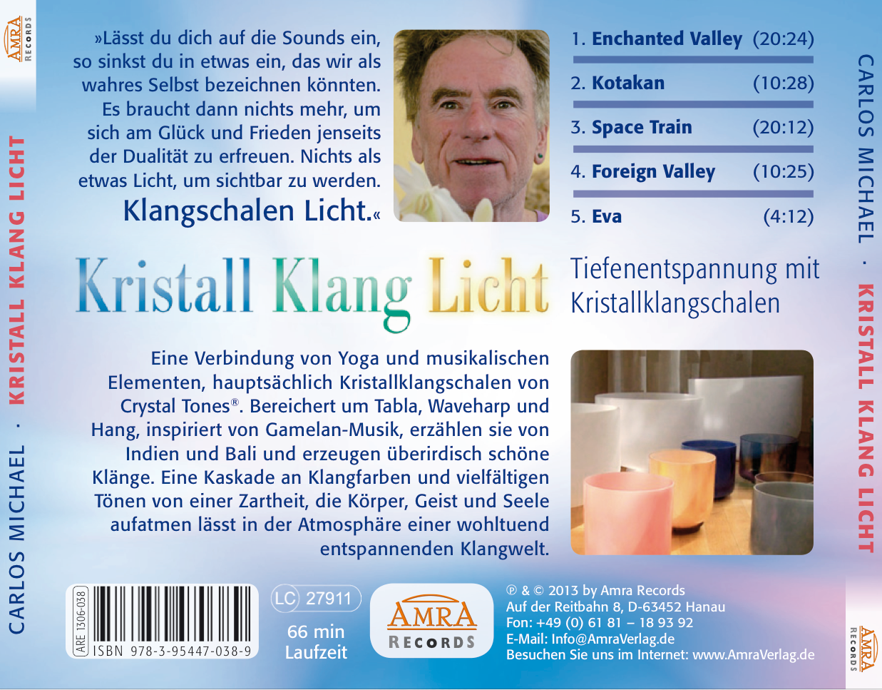 Kristall Klang Licht [zur Meditation und Raumreinigung; wahlweise als Download]