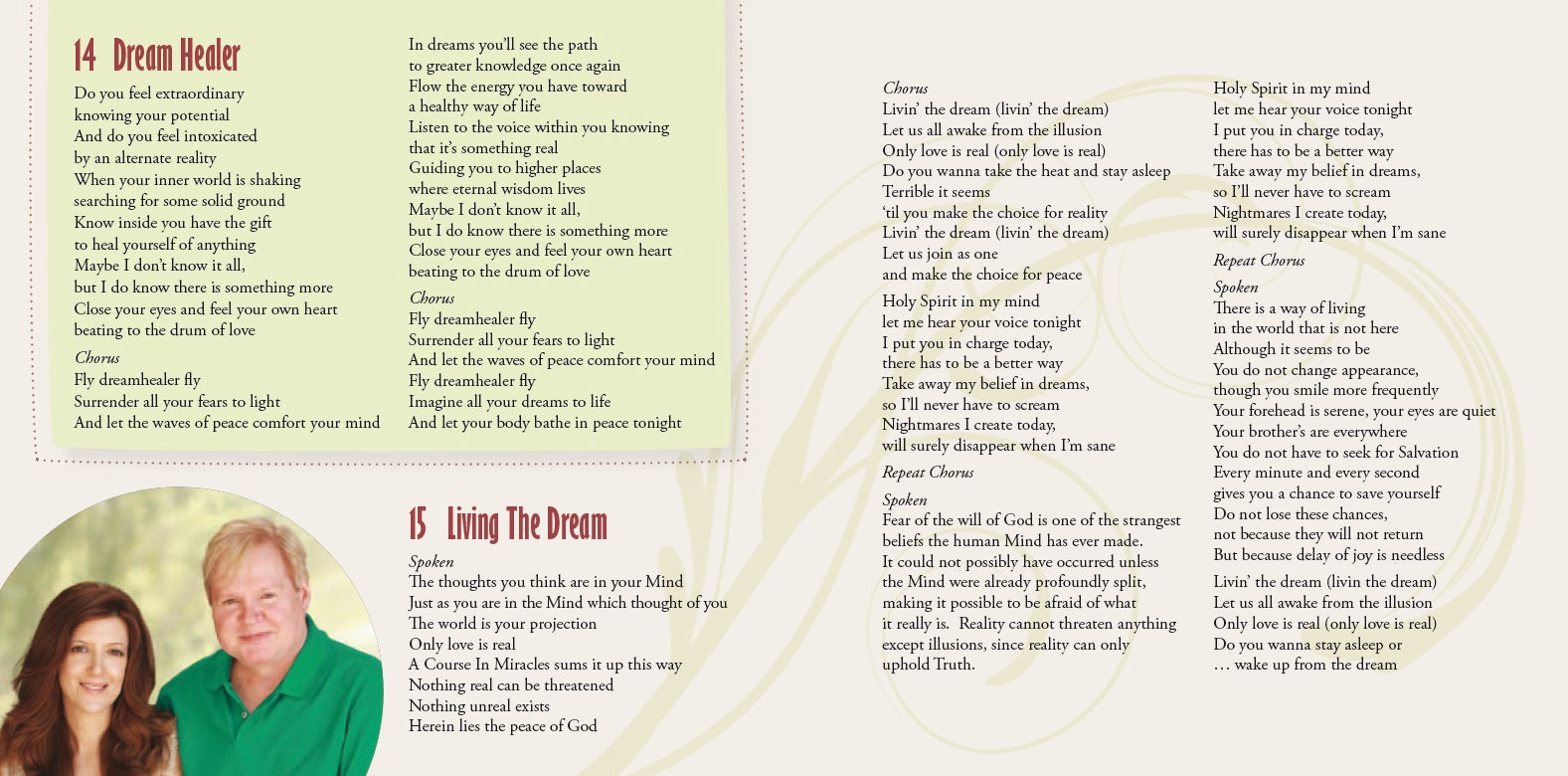NUR DIE LIEBE IST REAL – ONLY LOVE IS REAL [Spiritual Songs zu »Ein Kurs in Wundern®«]