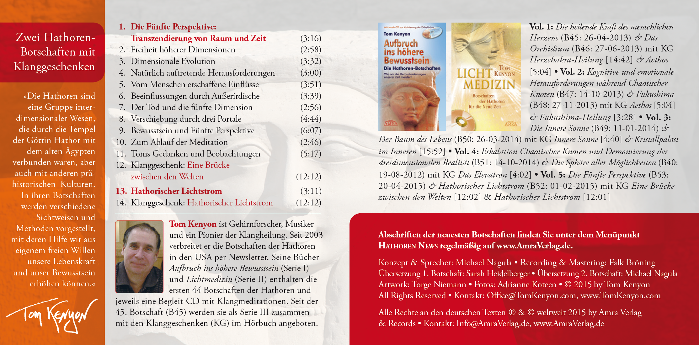 DIE FÜNFTE PERSPEKTIVE & HATHORISCHER LICHTSTROM [Hathoren-Hörbuch 5]