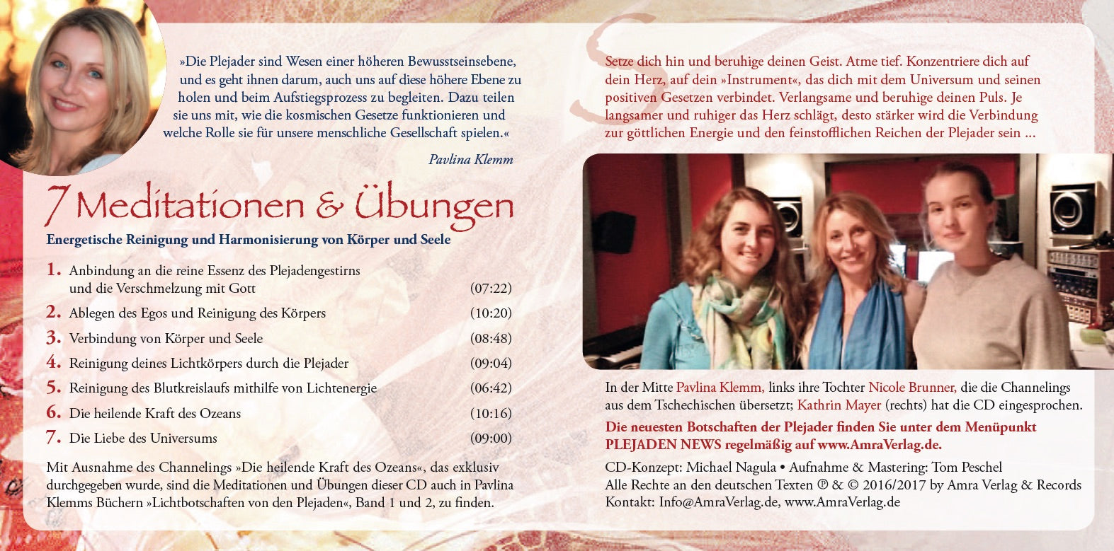 LICHTBOTSCHAFTEN VON DEN PLEJADEN 1 [Übungs-CD; wahlweise als Download]