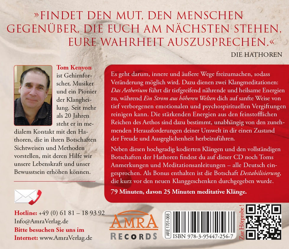 DAS AETHERIUM & EIN STROM AUS HÖHEREN WELTEN [Hathoren-Hörbuch 6; mit Bonus-Botschaft »Destabilisierung«; wahlweise als Download erhältlich]