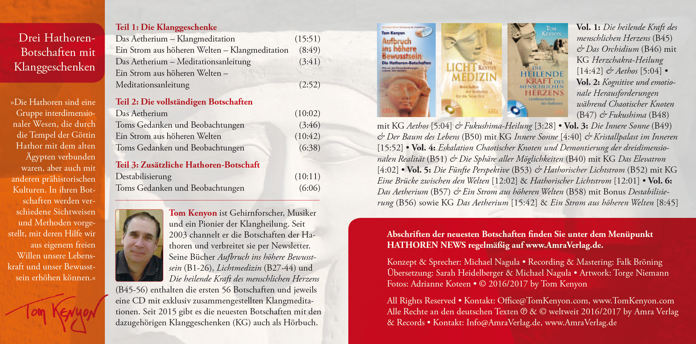 DAS AETHERIUM & EIN STROM AUS HÖHEREN WELTEN [Hathoren-Hörbuch 6; mit Bonus-Botschaft »Destabilisierung«; wahlweise als Download erhältlich]