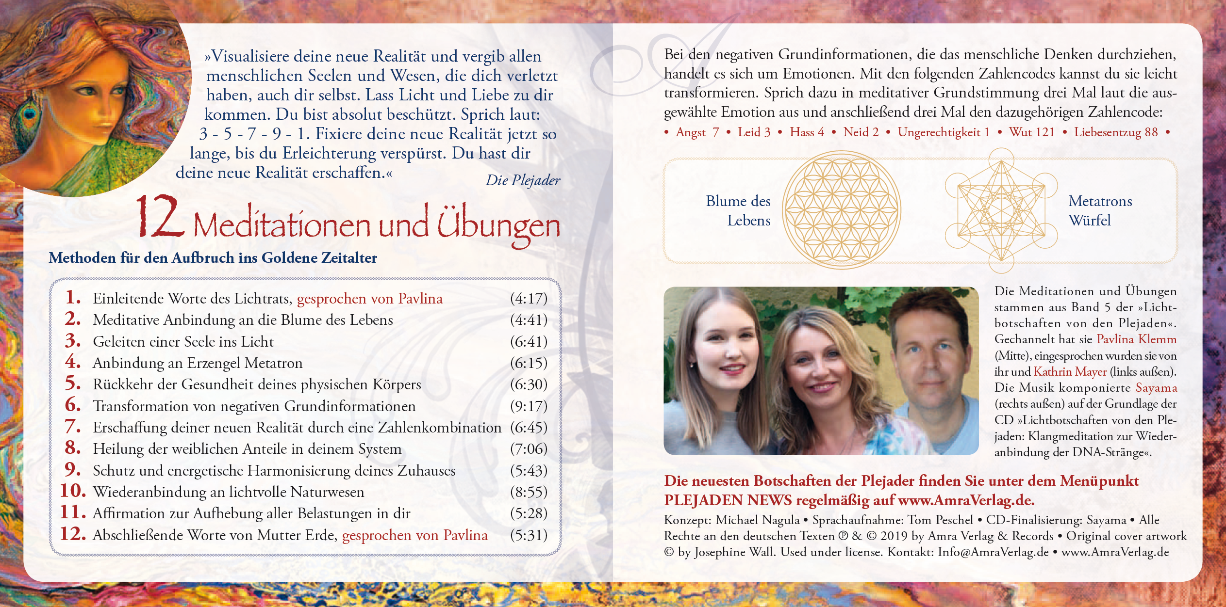 LICHTBOTSCHAFTEN VON DEN PLEJADEN 6 [Übungs-CD; wahlweise als Download]
