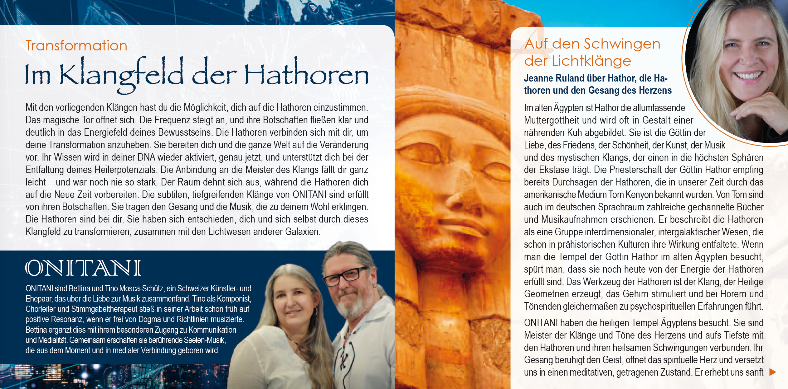 TRANSFORMATION – IM KLANGFELD DER HATHOREN [mit Anleitungen von Jeanne Ruland im Booklet; wahlweise als Download]