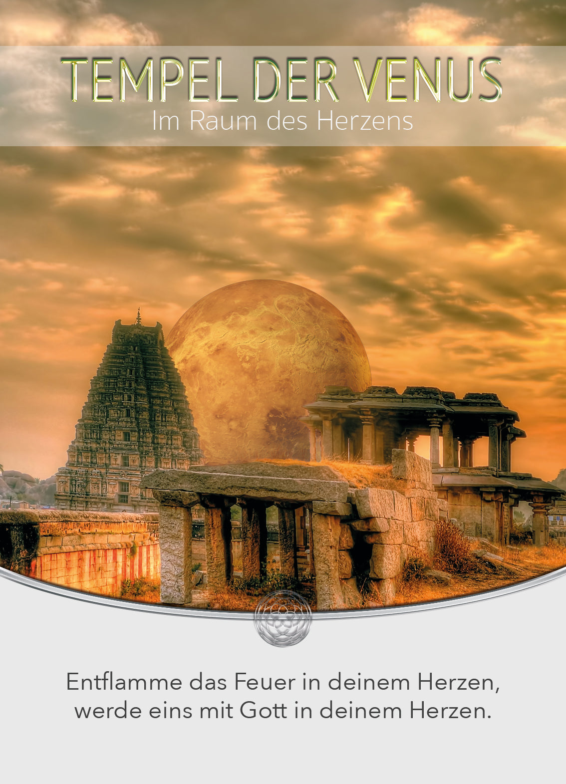 SONNE - VENUS - MOND AUF ERDEN [Kartenset mit 55 Karten & Begleitbuch]