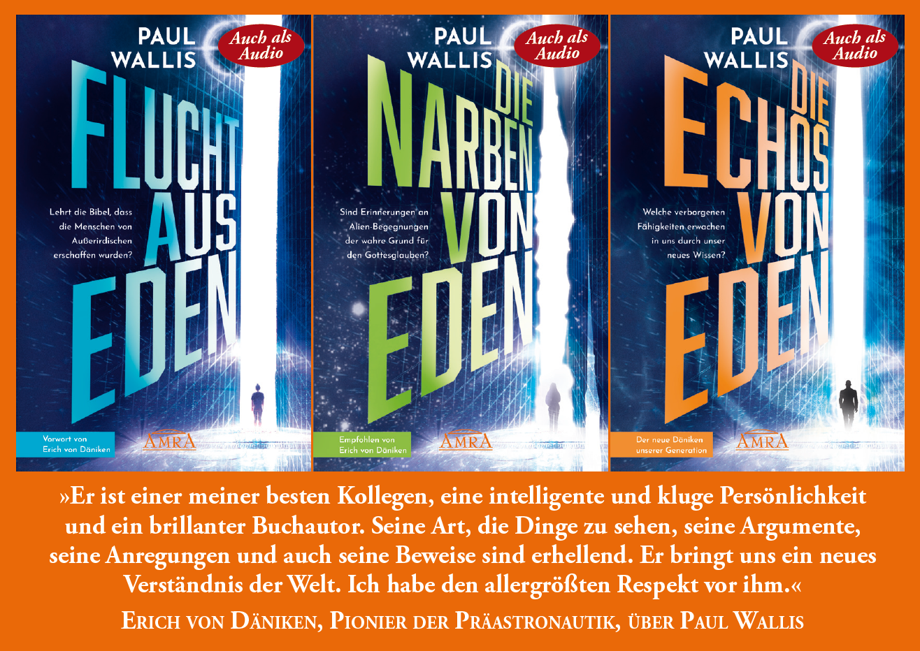 DIE NARBEN VON EDEN [auch als Audio Book erhältlich; empfohlen von Erich von Däniken]