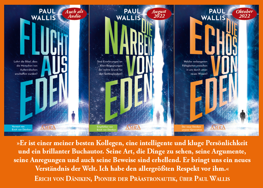 FLUCHT AUS EDEN [ungekürzte Lesung – mit einem selbst gesprochenen Vorwort von Erich von Däniken; wahlweise als Download]
