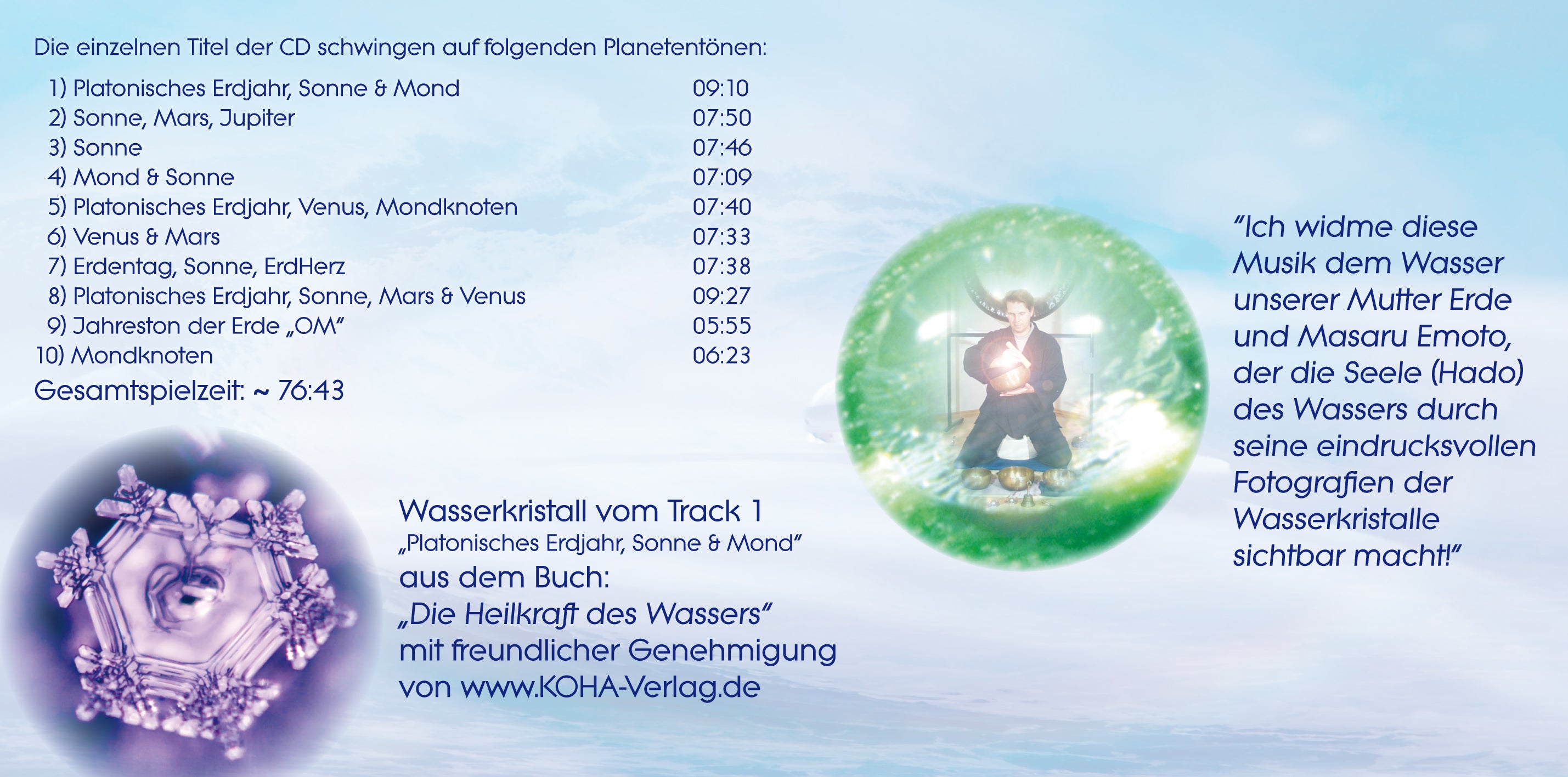 WATER SPIRIT [neue Abmischung, nach Masaru Emoto; ermäßigt als Download]