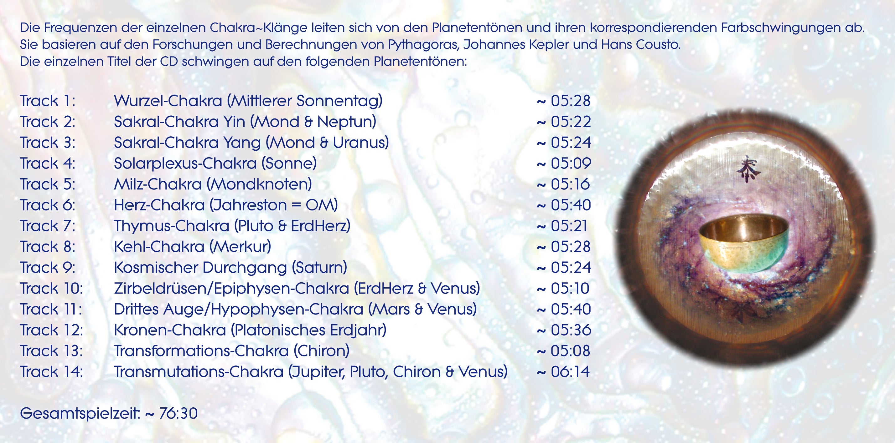 CHAKRA SOUNDS [neue Abmischung für die aktuelle Zeit; ermäßigt als Download]