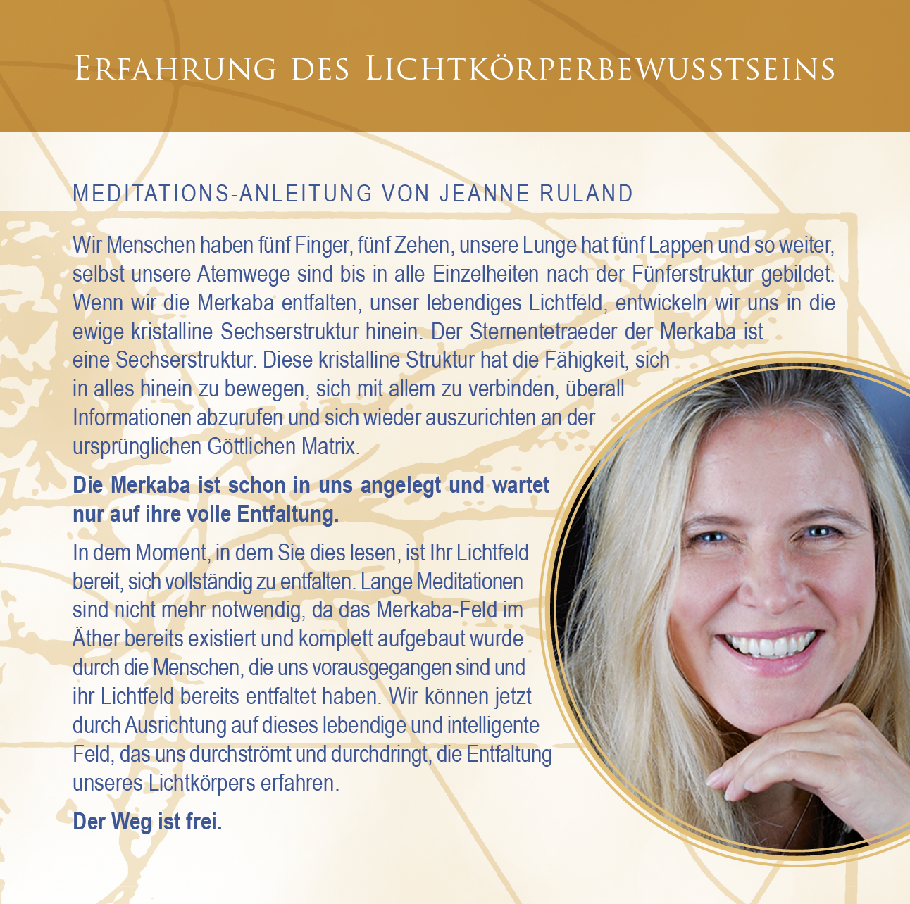 MERKABA EXTRA LANG – REISEN IM LEBENDIGEN LICHTFELD [mit Anleitungen im Booklet von Jeanne Ruland; wahlweise als Download]