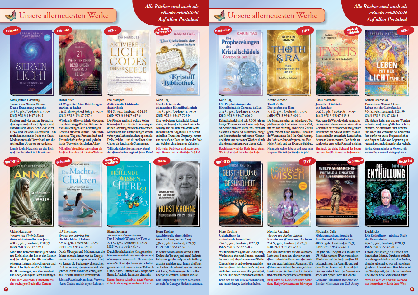 AMRA DINA4-GESAMTVERZEICHNIS [unser Katalog mit allen aktuell lieferbaren Titeln]
