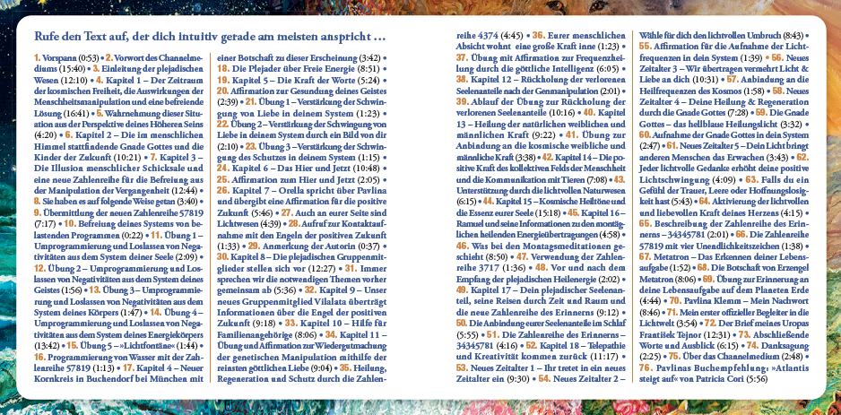 LICHTBOTSCHAFTEN VON DEN PLEJADEN BAND 8 [Interaktives Hörbuch – ungekürzte Lesung; zusätzliches Heilsymbol & Übung im Booklet; wahlweise als Download; SPIEGEL-Bestseller]