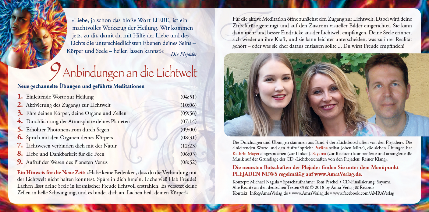 LICHTBOTSCHAFTEN VON DEN PLEJADEN 4 [Übungs-CD; wahlweise als Download]