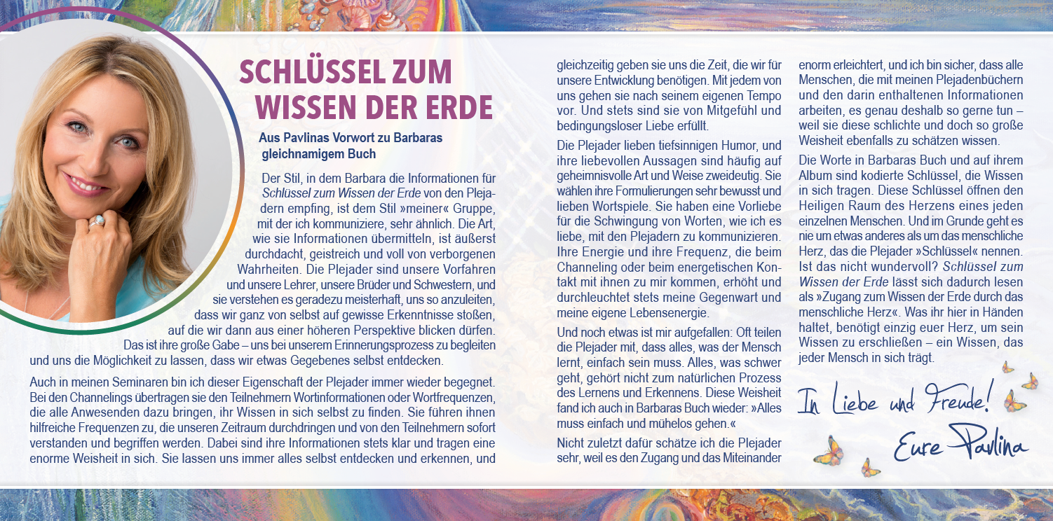 SCHLÜSSEL ZUM WISSEN DER ERDE [Energieübungen der Plejader; mit einem exklusiven Beitrag von Pavlina Klemm]