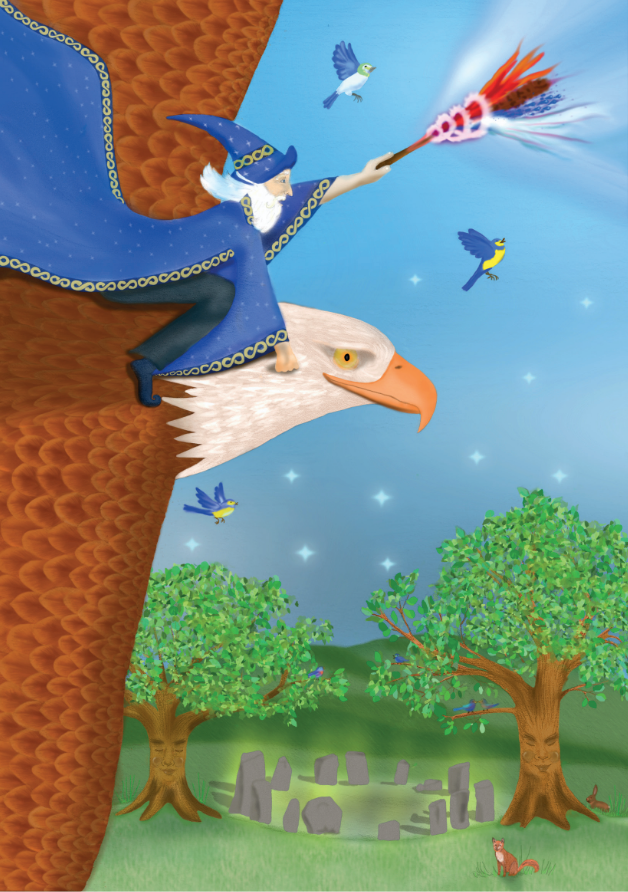MERLINS GEHEIMNIS [durchgehend farbig illustrierte Ausgabe]