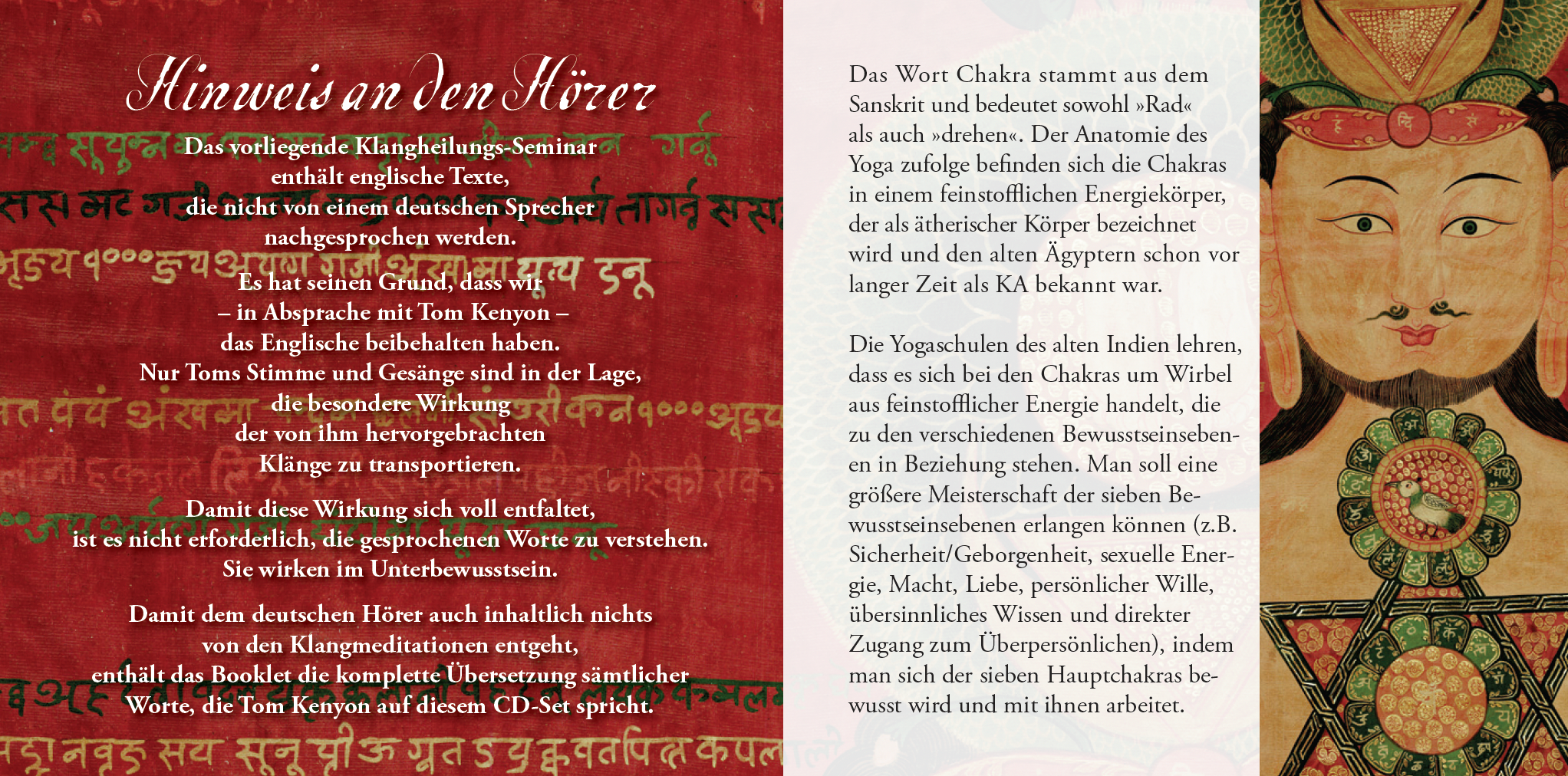 CHAKRA CLEARING [mit 52 Seiten Booklet; komplettes Seminar auf 4 CDs; Reinigung der Chakren]