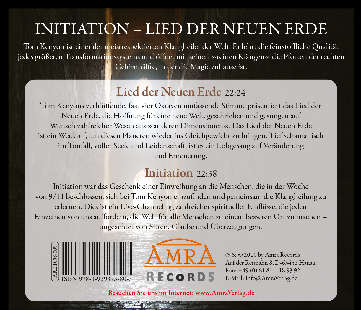 INITIATION – LIED DER NEUEN ERDE