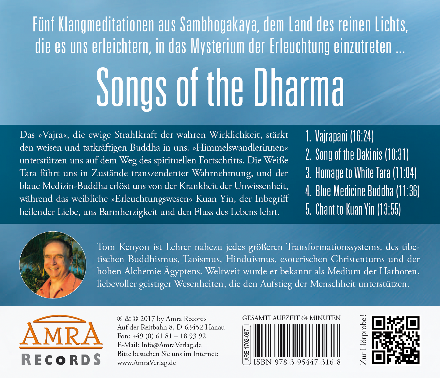 SONGS OF THE DHARMA [Eintritt ins Mysterium der Erleuchtung]