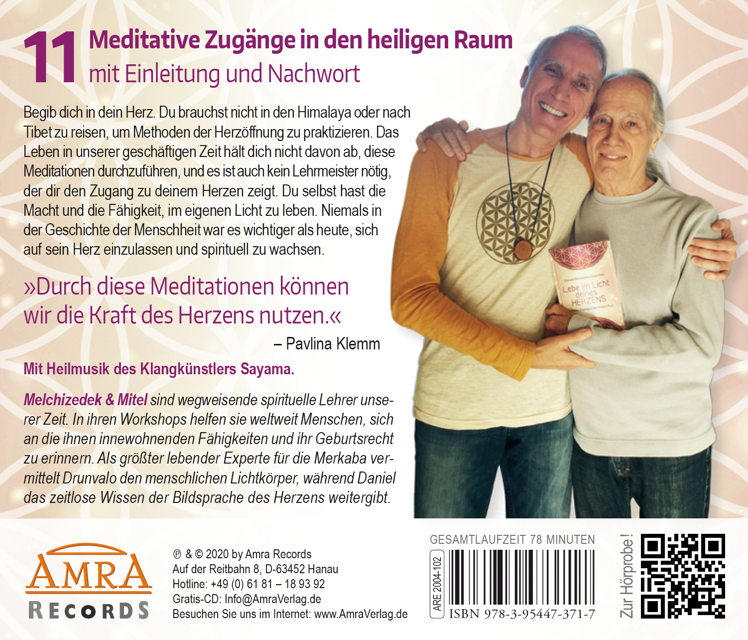 LEBE IM LICHT DEINES HERZENS [mit einem gesprochenen Nachwort von Pavlina Klemm]