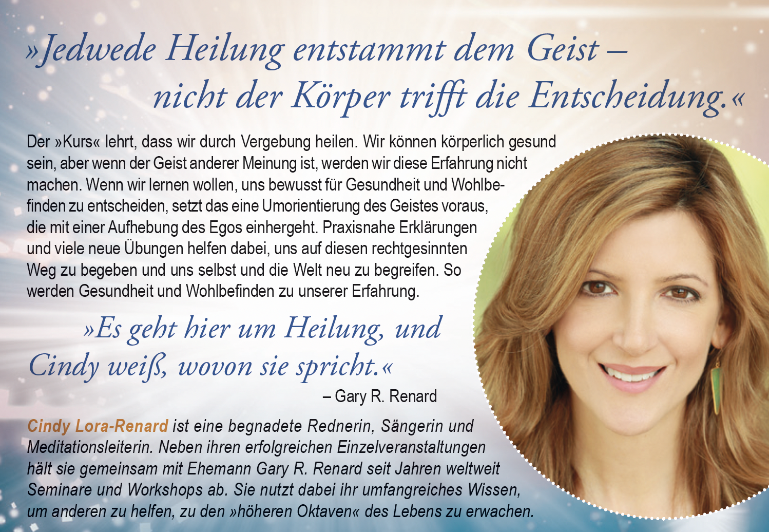 EIN KURS IN GESUNDHEIT UND WOHLBEFINDEN [Das Hörbuch - ungekürzte Lesung; wahlweise als Download]