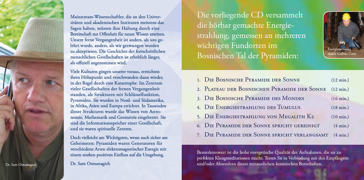 DIE PYRAMIDEN VON BOSNIEN – KLANGMEDITATIONEN [Die hörbar gemachte Sprache der Pyramiden; wahlweise als Download]