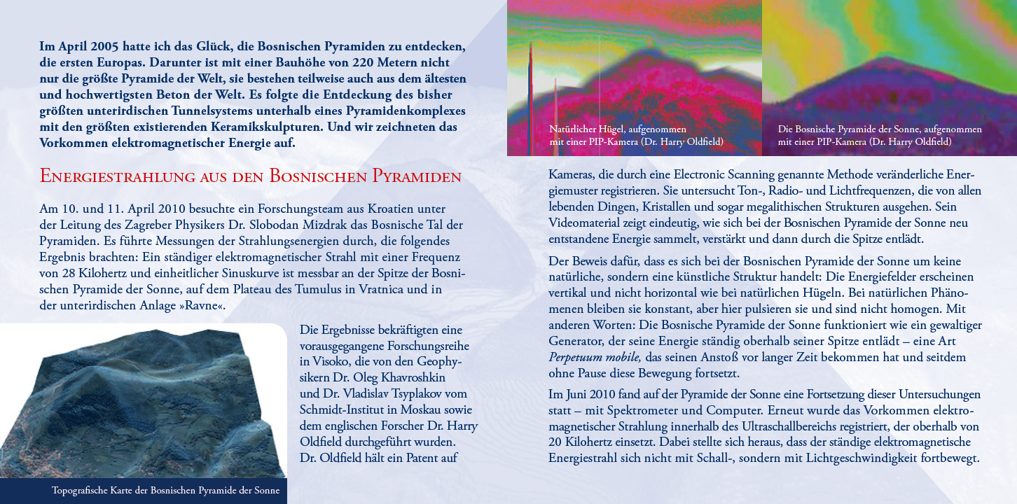 DIE PYRAMIDEN VON BOSNIEN – KLANGMEDITATIONEN [Die hörbar gemachte Sprache der Pyramiden; wahlweise als Download]