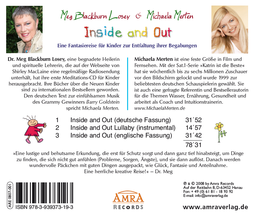 INSIDE AND OUT: WECKE DEINE KREATIVITÄT – VON INNEN HERAUS [speziell für Kinder]