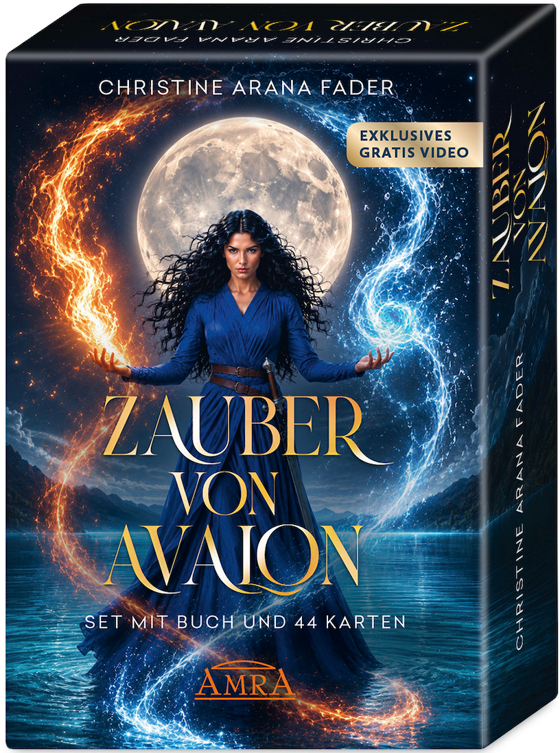 ZAUBER VON AVALON – SET MIT BUCH UND 44 KARTEN [mit Gratis Video Download; wird ausgeliefert am 11.11.2026]