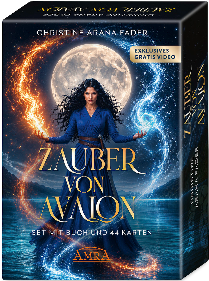 ZAUBER VON AVALON – SET MIT BUCH UND 44 KARTEN [mit Gratis Video Download; wird ausgeliefert am 11.11.2026]