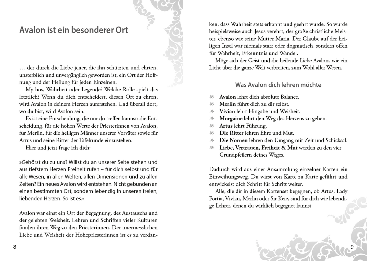 ZAUBER VON AVALON – SET MIT BUCH UND 44 KARTEN [mit Gratis Video Download; wird ausgeliefert am 11.11.2026]