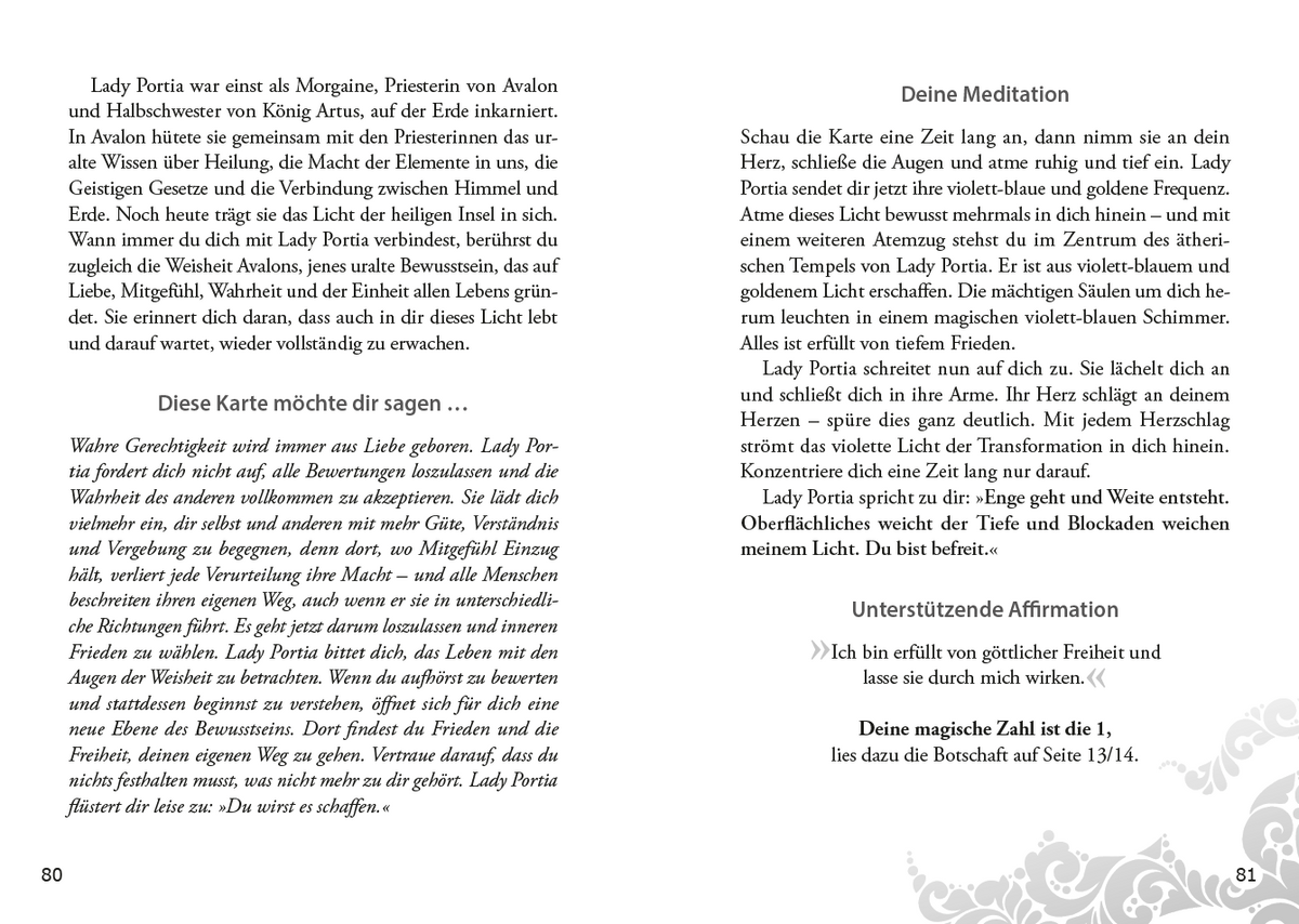 ZAUBER VON AVALON – SET MIT BUCH UND 44 KARTEN [mit Gratis Video Download; wird ausgeliefert am 11.11.2026]