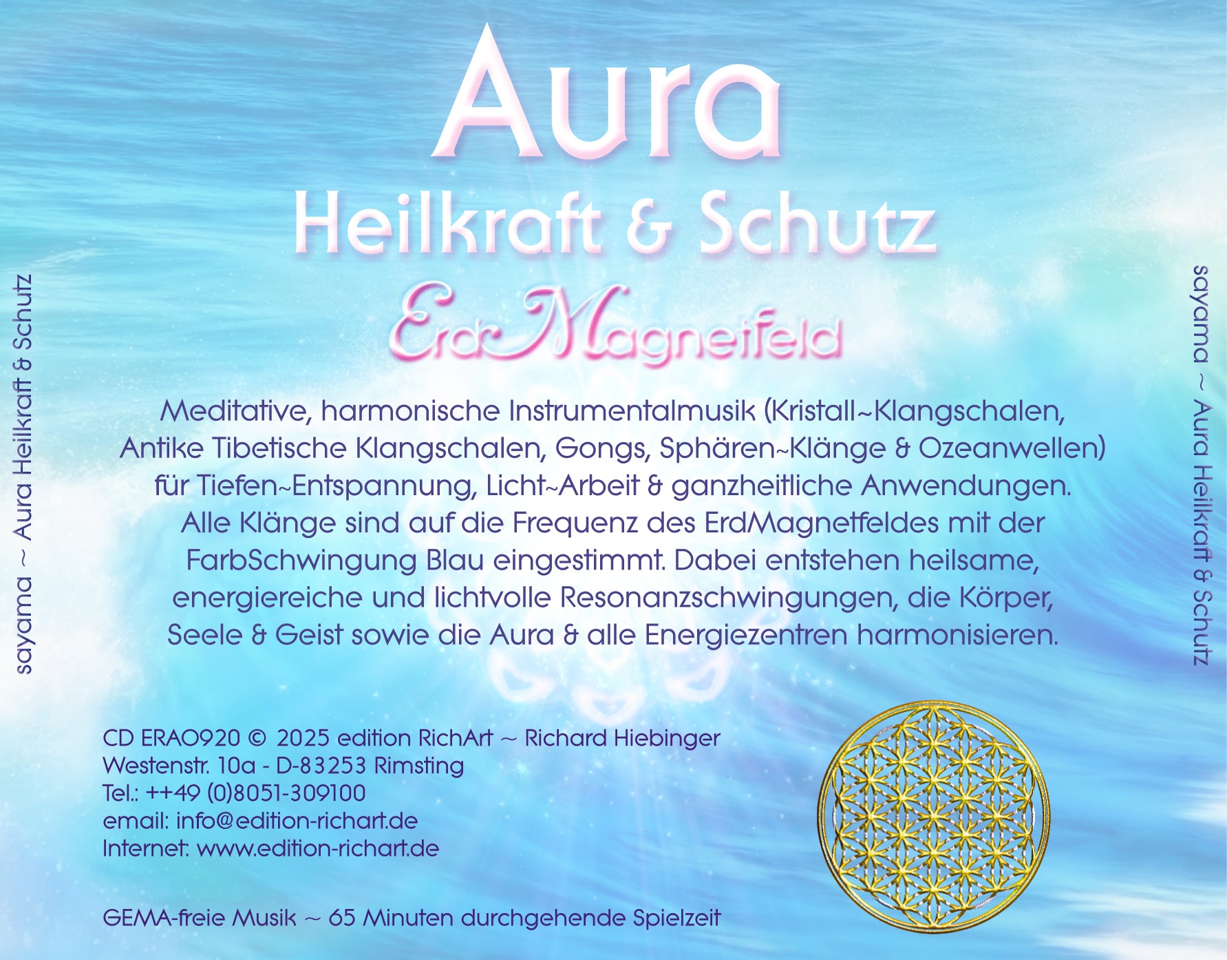 AURA ~ HEILKRAFT & SCHUTZ [Heilschwingungen des ErdMagnetfelds; ermäßigt als Download]